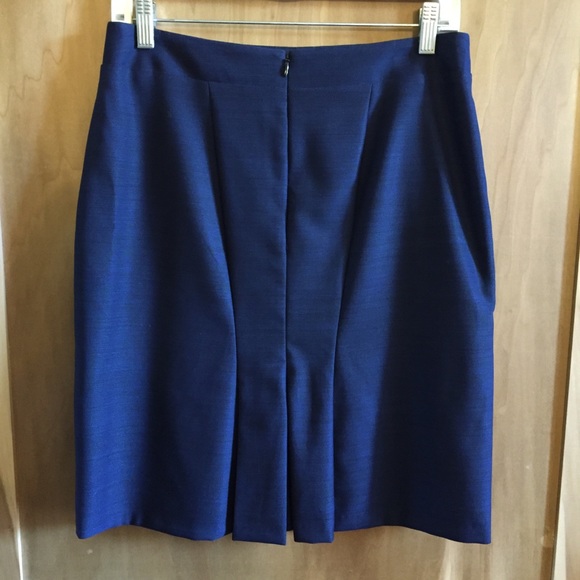 Rich Blue Vintage Mary Kay Skirt Suit - Picture 5 of 13